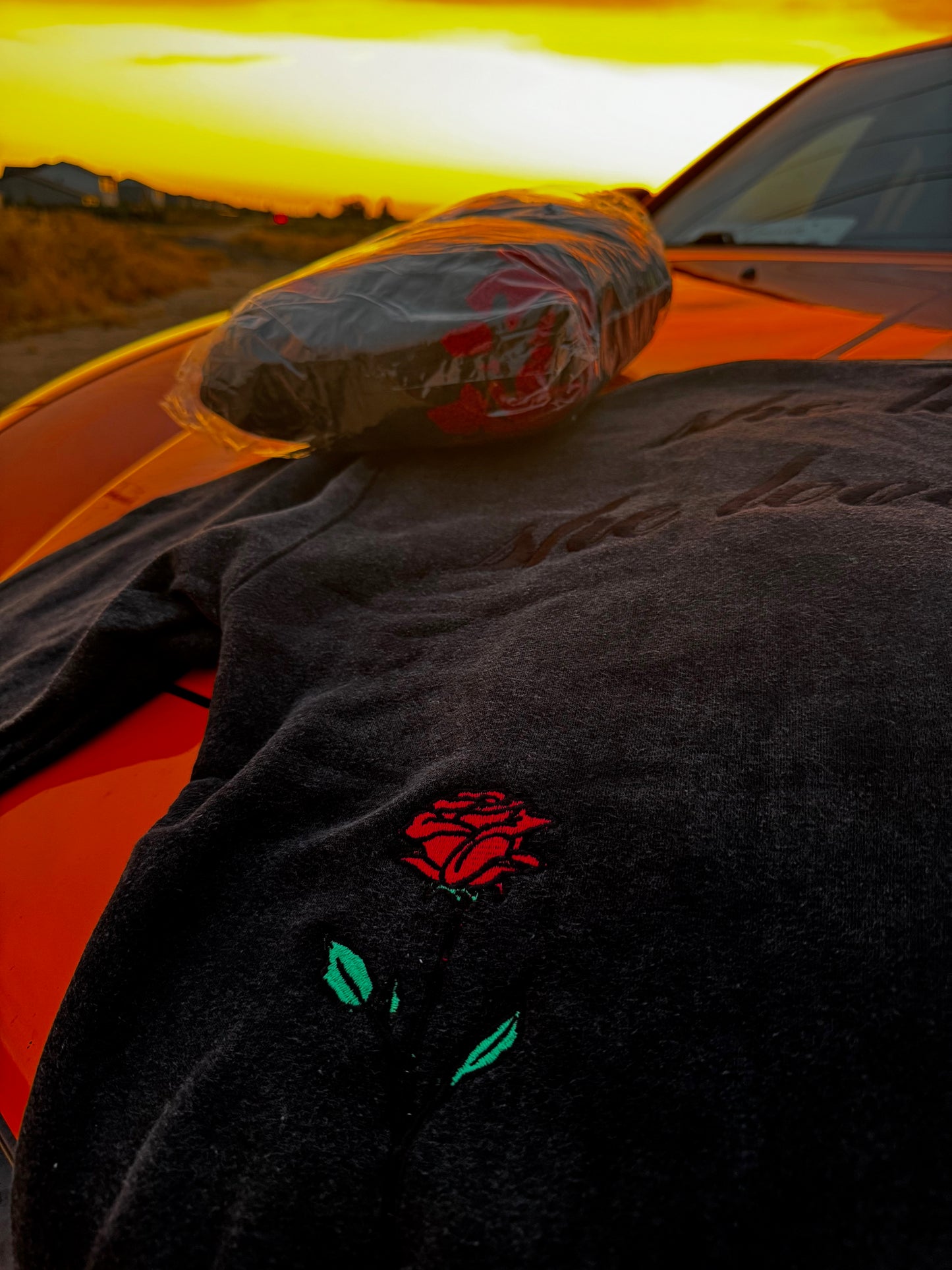 π€ LOST LOVE β ACID WASH HOODIE